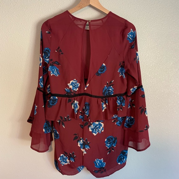 FLORAL ROMPER SIZE M - Picture 6 of 6